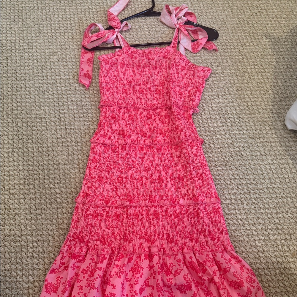 Pink shein dress size small